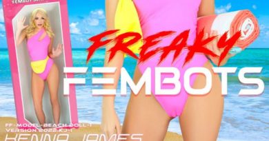 [FreakyFembots] Kenna James (Beach Babe Gets Me The Follows / 08.15.2022)