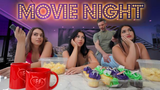 [BFFs] Sophia Burns, Holly Day, Nia Bleu (There Is Nothing Like Movie Night / 04.03.2024)